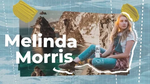Travel Slideshow After Effects stock