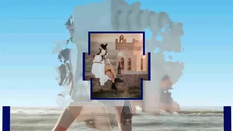 Travel Slideshow 스톡 After Effects