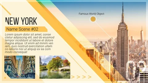 Travel Slideshow - City Guide Stock After Effects