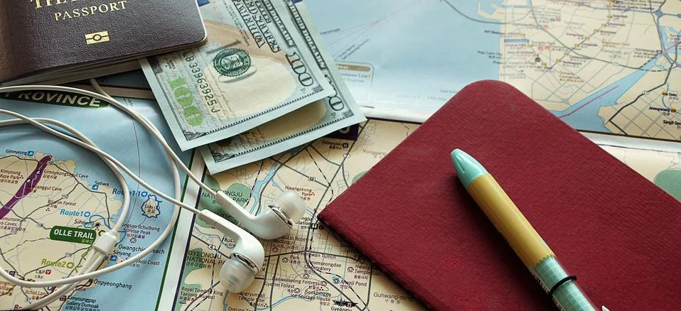 Travel stuff Stock Photos