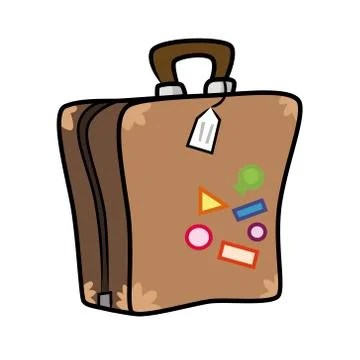 Travel Suitcase Stock Illustration
