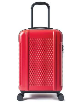 Travel suitcase isolated. Vector 3D illustration Stock Illustration