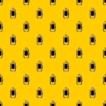 Travel suitcase pattern Stockillustratie
