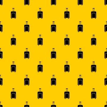 Travel suitcase pattern vector 스톡 일러스트