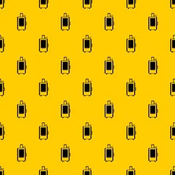 Travel suitcase pattern vector Stock Illustration