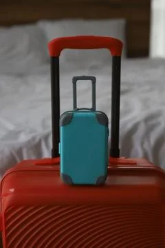 Travel suitcase Stock Photos