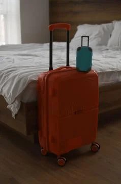 Travel suitcase Stock Photos