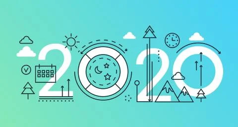 Travel thin line concept vector illustration, website interface creative linear Stock Illustration