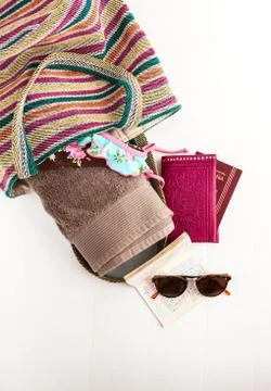 Travel things Stock Photos