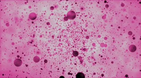 Travel through Black Particles - Loop Pink Stock Footage 56480746