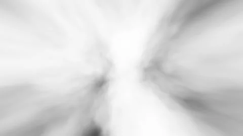 Travel through black whait cloud of smoke on loop white background Stock Footage 346631301