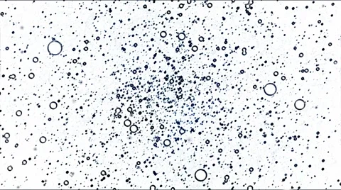 Travel through Dark Particles - Loop Stock Footage 56478309