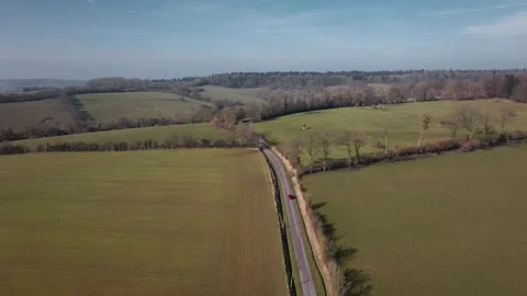 Travel through Normandy Video stock 301980191