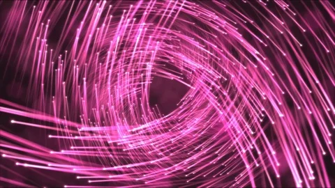 Travel Through Vortex Beams Animation - Loop Pink Stock Footage 74137006