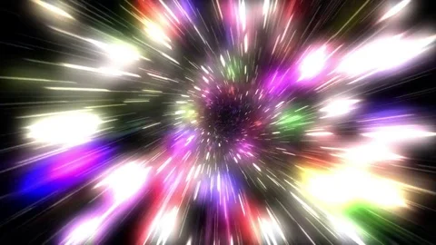Travel Through a Vortex in Outer Space Stock Footage 82807816