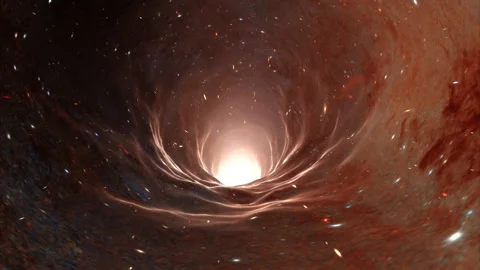 Travel through The Wormhole (Looping) Stock Footage 306261932
