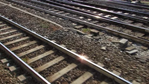 TRAVEL BY TRAIN TO THE WORLD Video stock 99787540