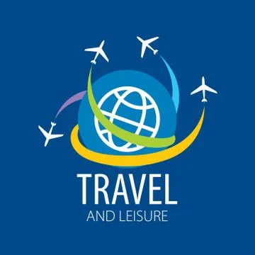 Travel vector logo Stock Illustration