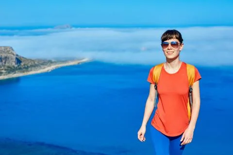 Traveler with backpack Stock Photos