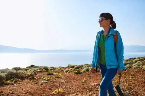 Traveler with backpack Stock Photos