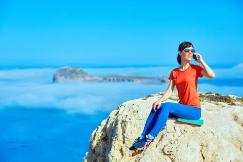 Traveler with backpack Stock Photos