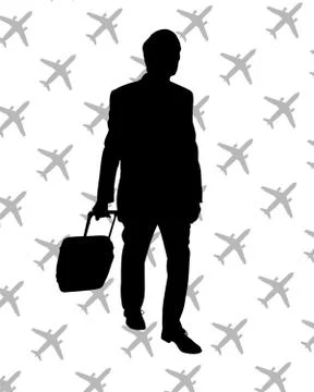 Traveler Illustrazione stock