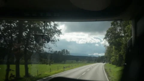 Traveling by Bus Stock Footage 142590510