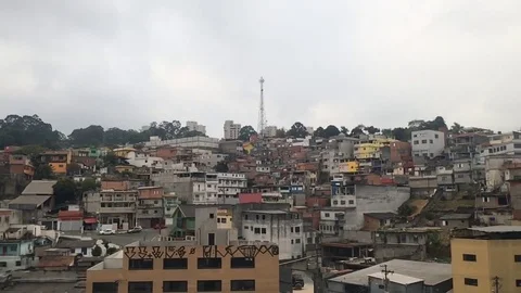 Traveling Favela Stock Footage 84559793