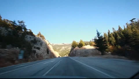 Traveling in the mountains Video stock 10599893