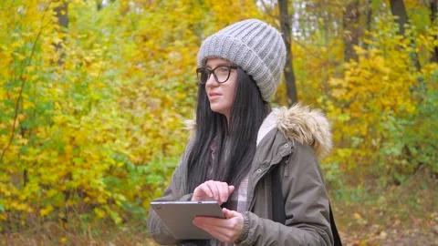 Traveling in nature. Stock Footage 291877165