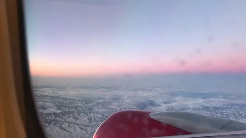 Traveling in a plane Video stock 170758804