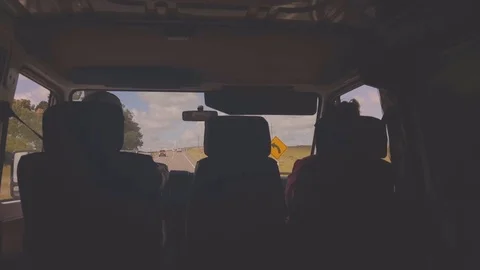 Traveling on the road Stock Footage 121346774