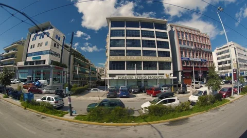 Traveling Through Greece Video stock 87122483