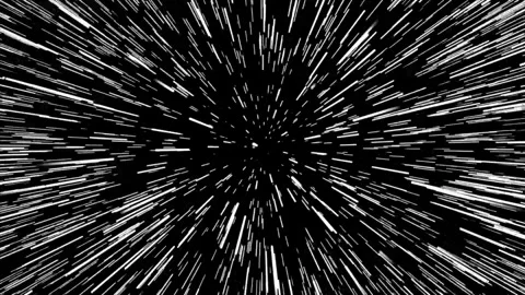 Traveling through star fields flying extremely fast light speed journey  Stock Footage 259661030