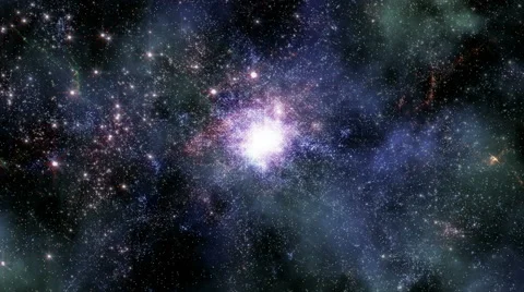 Traveling through star fields in space - The Heavens 0102 HD, 4K Stock Video Stock Footage 62799928