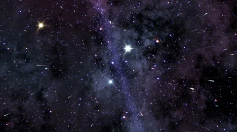 Traveling through star fields in space - The Heavens 0106 HD, 4K Stock Video Stock Footage 62834804