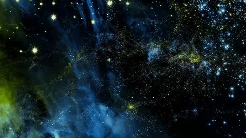 Traveling through star fields in space - Space Travel 2204 Stock Video Stock-Footage 71414618