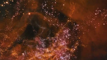 Traveling Through Star Fields in Space Stock Footage 85906403