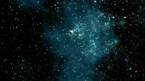 Traveling Through Star Fields in Space Stock Footage 105123815