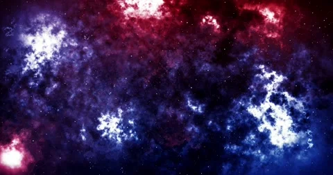 Traveling through star fields in space. 스톡 동영상 189142597