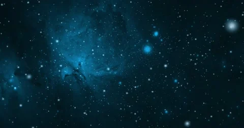 Traveling through star fields in space. Stock Footage 218345909