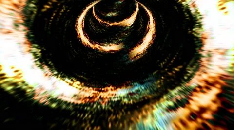 Traveling through a vortex of abstract flickers of light - Vortex 010 HD, 4K Video stock 52993472
