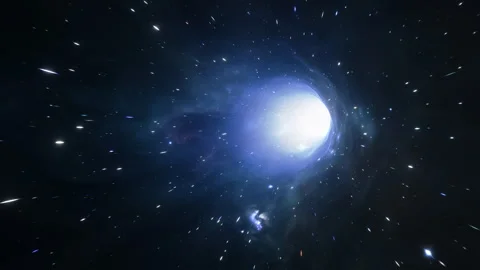 Traveling through The wormhole (Seamless Loop) 스톡 동영상 335652215