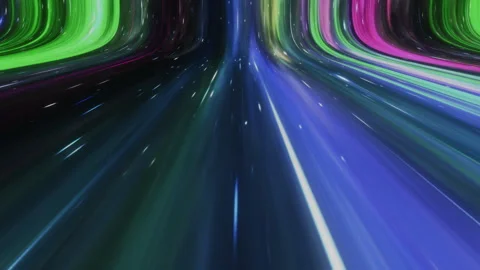 Traveling through The wormhole (Seamless Loop) 스톡 동영상 335696464