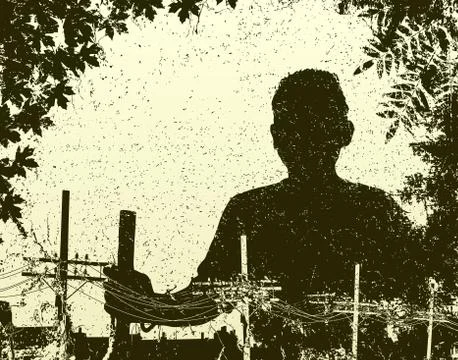 Traveller Stock-Illustration