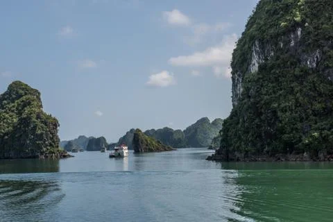 Travelling to Ha Long Bay Stock Photos