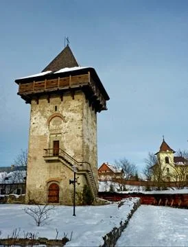 Travelling to monastery Stock Photos