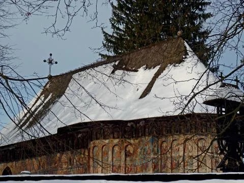 Travelling to monastery Stock Photos