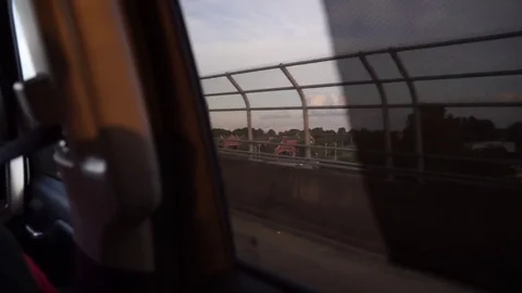 Travelling Over Bridge 動画素材 84866719