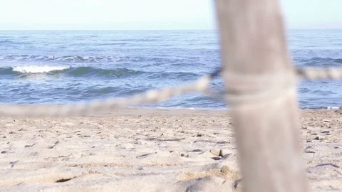 Travelling shot of a beach Stock Footage 74177166